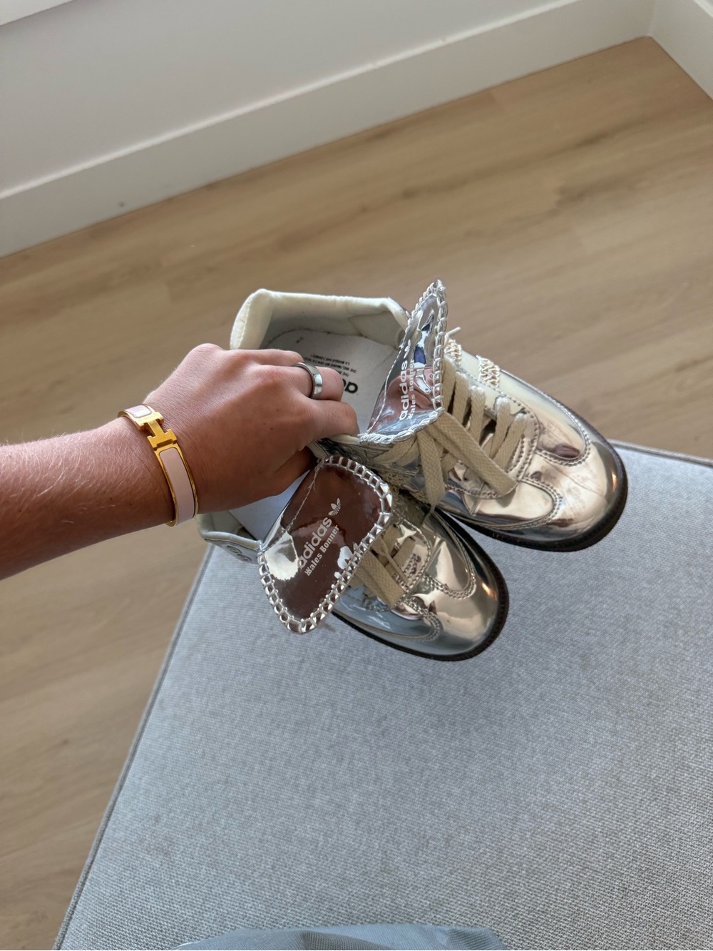 Silver Adidas x Wales Bonner - Picture 4 of 8